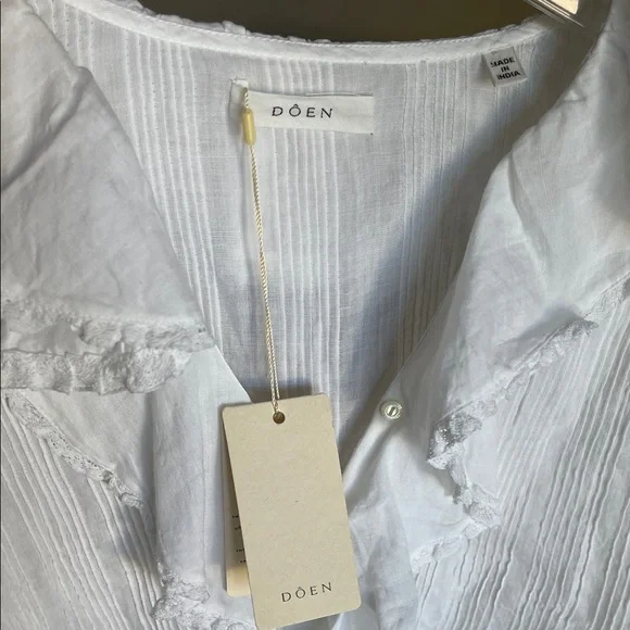 DOEN River Top - color -salt  NWT - Picture 2 of 4